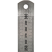 Half Meter Stick, Hardwood 50cm with Vertical Reading Graduated in Centimeters and Millimeters - Eisco Labs