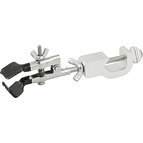 Universal Clamp with Bosshead - V-Jaw & Flat Jaw