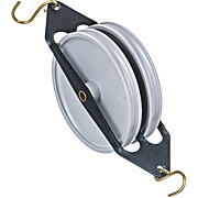 Double-Parallel Plastic Pulleys, 50mm & 38mm Dia