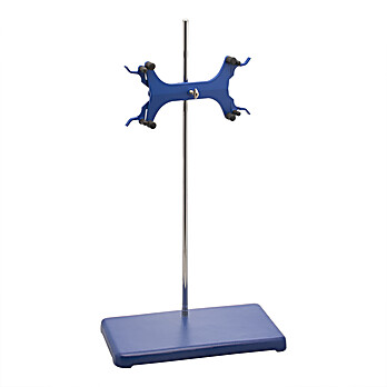 Double Burette Clamp with Base & Rod