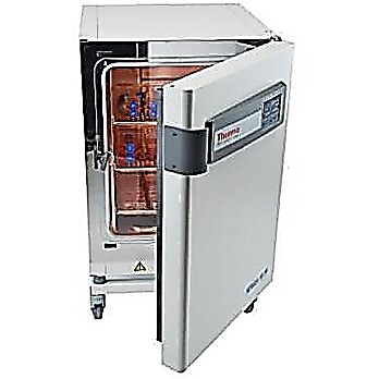 Special Offer - Heracell VIOS 160i CO2 Incubator dual chamber with two 100% solid copper chambers with HEPA filtration including stacking adapter and support stand with casters, 165L