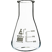 Wide Neck Glass Erlenmeyer Flasks