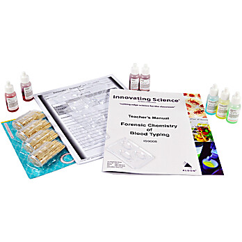 Kit Forensic Chemistry Of Blood Typing