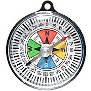 Compass 55mm Diameter with Color Coded Poles and Plastic Body