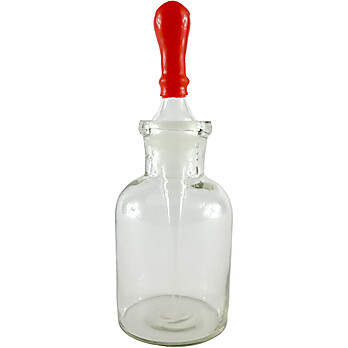 Bottle, Dropping with Ground Glass Pipette 60ml Capacity