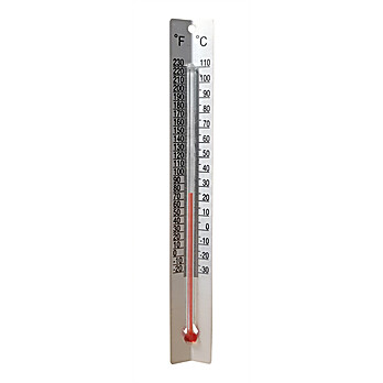 Thermometer Metal Back -30 TO 110 C/ -20 TO 230 F 
