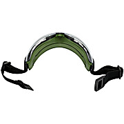 Mission Safety Goggles - Green Frame - Clear Anti-Fog Lens - Neoprene Strap