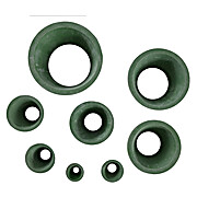Filter Adapter Set 8, Rubber Tapered