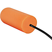 Mega Bullet™ Plus Disposable Soft Polyurethane Foam Corded Ear Plugs - NRR 33