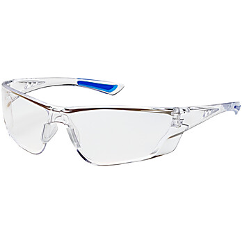 Rimless Safety Glasses with Clear Temple, Clear Lens and Anti-Scratch / FogLess® 3Sixty™ Coating