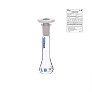 Volumetric Flasks with PE Stopper - USP Class A, with Calibration Certificate