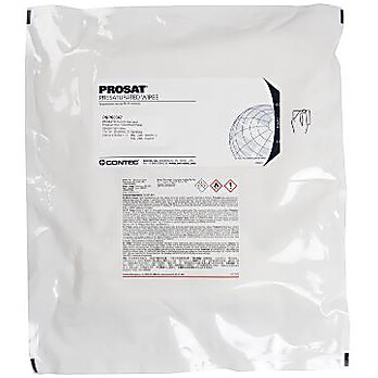 PROSAT Sterile Polynit Heatseal, Wipes, Presaturated with 70%, IPA/30% DI Water, half folded