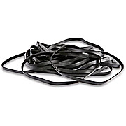 Conductive Rubber Band - Black, 8 x 1/4"