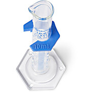Graduated Cylinders, Double Scale, Borosilicate Glass