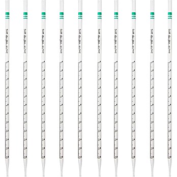 SPDS-02-10 Serological Pipette, 2ml Capacity by 002ml, Plastic, Sterile, Color Coded Pack of 10
