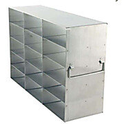 Cole-Parmer Essentials Upright Freezer Rack for Standard 2" Boxes, 3 x 5 Array