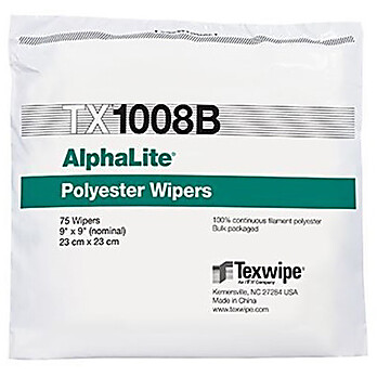AlphaLite® TX1008B Dry Cleanroom Wipers, Non-Sterile