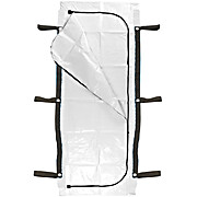 Adult White Scrim Heavy-Duty Body Bag with Handles