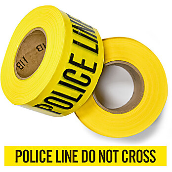 Barrier Tape - "Crime Scene Do Not Cross"