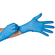 Aqua1900 Nitrile Gloves, Industrial Grade, 9", Ambidextrous, Powder Free