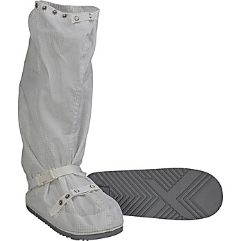 Reusable Cleanroom Bootcovers, Launderable, Altessa Grid, White