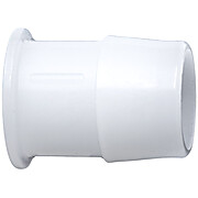 Cole-Parmer® Cleanroom Hose Barb to Plug Fittings, Straight Adapter, Natural Kynar®