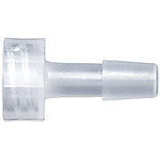 Cole-Parmer® Cleanroom Large-Bore Male Luer to Hose Barb Fittings, Straight Adapter, Animal-Derivative-Free Polypropylene