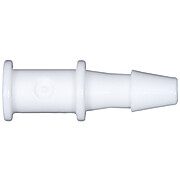 Cole-Parmer® Cleanroom Hose Barb to Plug Fittings, Straight Adapter, Animal-Derivative-Free Polypropylene