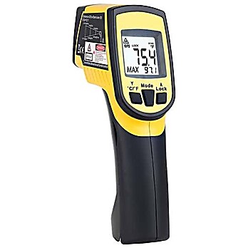 Traceable Circle Laser Infrared Thermometer with Type K and Calibration