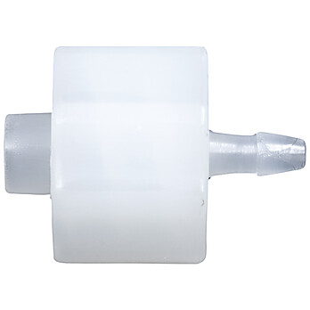 Cole-Parmer® Cleanroom Male Luer to Hose Barb Fittings, Straight Adapter, Natural Nylon