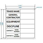 Equipment Label