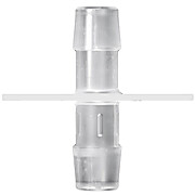 Cole-Parmer® Cleanroom Port Disk Hose Barb Fittings, Opposing Barb Ports, Engage™ 8402