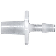 Cole-Parmer® Cleanroom Male Slip Luer to Barb Fittings, Straight Adapter, Natural Kynar®