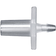 Cole-Parmer® Cleanroom Male Slip Luer to Barb Fittings, Straight Adapter, Animal-Derivative-Free Polypropylene