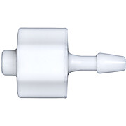 Cole-Parmer® Cleanroom Male Luer to Hose Barb Fittings, Straight Adapter, Medical Nylon