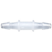 Cole-Parmer® Cleanroom Hose Barb Fittings, Straight Union, Natural Nylon