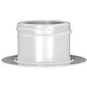 Cole-Parmer® Cleanroom Port Disk Threaded Fitting, 38-400 1" Thread