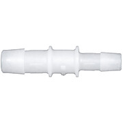 Cole-Parmer® Cleanroom Hose Barb Fittings, Straight Reducer, Natural Kynar®