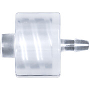 Cole-Parmer® Cleanroom Male Luer to Hose Barb Fittings, Straight Adapter, Animal-Derivative-Free Polypropylene