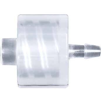 Cole-Parmer® Cleanroom Male Luer to Hose Barb Fittings, Straight Adapter, Animal-Derivative-Free Polypropylene
