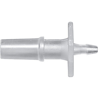 Cole-Parmer® Cleanroom Rotating Male Luer Lock to Barb Fittings, Straight Adapter, Animal-Derivative-Free Polypropylene