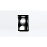 Black and White Well Clear Bottom Plates