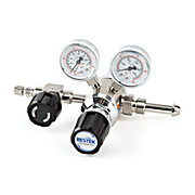 Dual-Stage Ultra-High Purity Stainless Steel Gas Regulators with CGA Fittings
