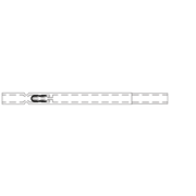 4.0mm ID Cup Inlet Liner for PerkinElmer Auto SYS and Clarus GCs, equipped with split/splitless inlets