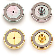 Dual Vespel Ring Cross-Disk Inlet Seals for Agilent GCs