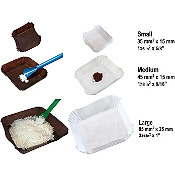 LevGo® smartBoats® Disposable Paper Weighing Boats, FSC® Certified