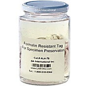 Adhesive-Free Formalin Resistant Tags for Thermal-Transfer Printers