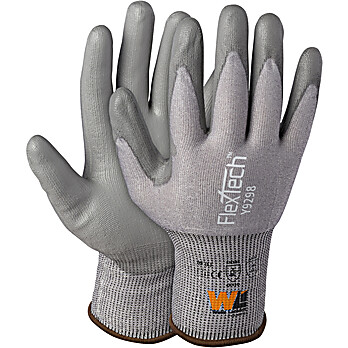 FlexTech Cut Resistant Polyurethane Palm Coated Gloves Y9298