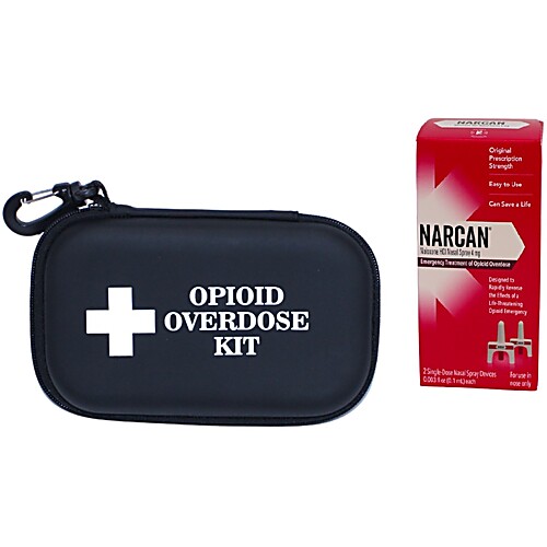 Opioid Overdose Kit Hardshell With Narcan® Nasal Spray