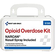 Opioid Overdose Kit, Plastic, with NARCAN® Nasal Spray